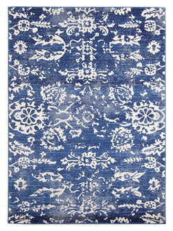 Donna Navy Transitional Rug