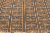 Ginger Cotton Printed Reversible Gold Rug