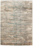 Alyssa Stunning Modern Rug Natural Turquoise