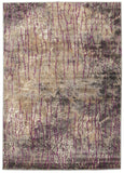 Sina Forest Modern Rug Aubergine