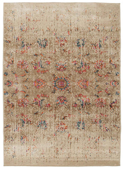 Abbie Vintage Tabriz Rug Multi