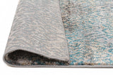 Hanna Lace Rug Blue Natural