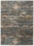 Hanna Lace Rug Blue Natural