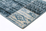 Neo Patchwork Designer Rug Blue