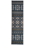 Urban Tribe Designer Rug Blue