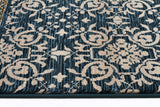 Urban Tribe Designer Rug Blue