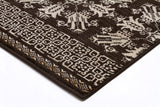 Urban Tribe Designer Rug Brown