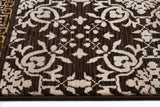 Urban Tribe Designer Rug Brown