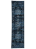 Kings Court Designer Rug Blue