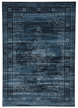 Kings Court Designer Rug Blue