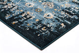 Royal Kashan Designer Rug Blue Navy