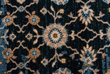 Royal Kashan Designer Rug Blue Navy