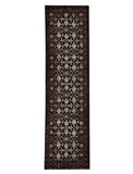 Royal Kashan Designer Rug Chocolate Brown