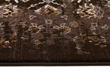 Royal Kashan Designer Rug Chocolate Brown