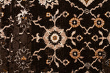 Royal Kashan Designer Rug Chocolate Brown