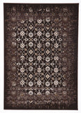 Royal Kashan Designer Rug Chocolate Brown