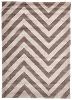 Chevron Beige Rug