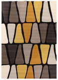 Rock Star Brown And Gold Rug