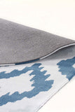 Ikat Diamonds Blue Grey Rug