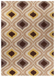 Stunning Oil Lamp Yellow Rug