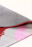 Ikat Chevron Pink Rug
