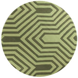 Circuit Board Green Rug