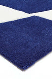 Navy and Yellow Hive Rug