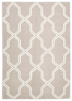 Neo Lattice Design Rug Natural