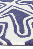 Gothic Tribal Design Rug Slate