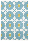 Blue and Yellow Nest Rug