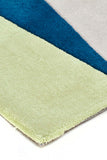 Cascade Modern Rug Blue Green Brown