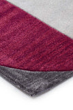 Eclipse Modern Rug Aubergine Grey