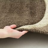 Subtle Waves Rug Brown Beige