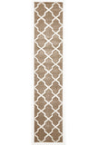 Cross Hatch Modern Rug Beige