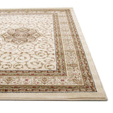 Medallion Classic Design Rug Ivory