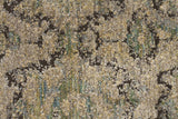 Fluid Dew Modern Green Rug