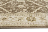 Chobi Design Rug Brown Bone