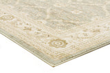 Chobi Design Rug Light Green Bone