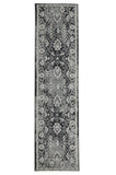 Nain Persian Design Rug Navy Blue Grey