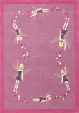 Gorgeous Girls Pink Fairy Rug