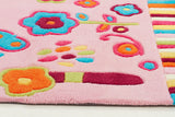 Ripple Pink Rug