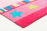 Pretty Girls Crown Rug Pink