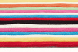 Teen Multi Coloured Stripe Rug