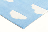 Dreamy Clouds Rug Blue