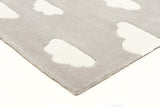 Dreamy Clouds Rug Grey