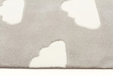 Dreamy Clouds Rug Grey