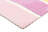 Pastel Banded Stripes Rug