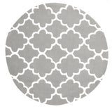 Kids Trellis Design Rug Grey