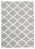 Kids Trellis Design Rug Grey