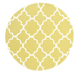 Kids Trellis Design Rug Yellow